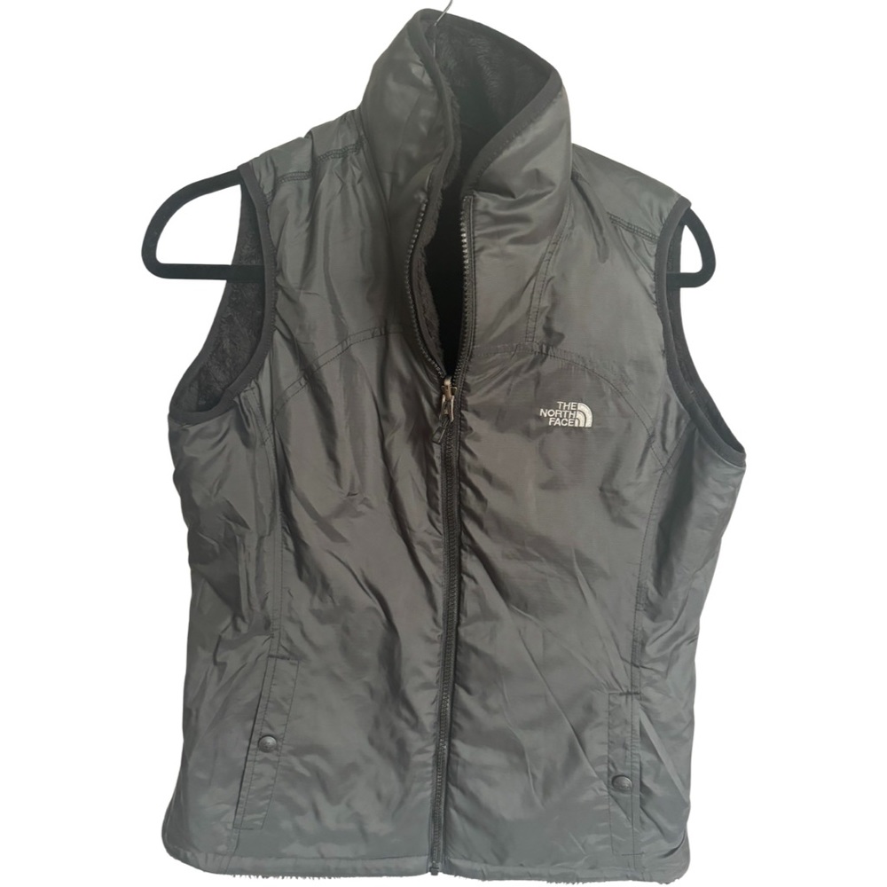 North Face Reversible Black Vest